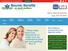 Tablet Screenshot of boomerbenefits.com